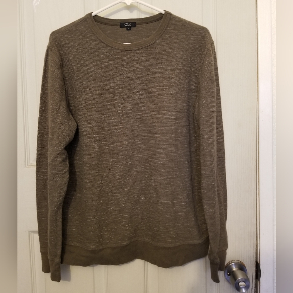 Rails Long Sleeve Shirts Color Green Size M